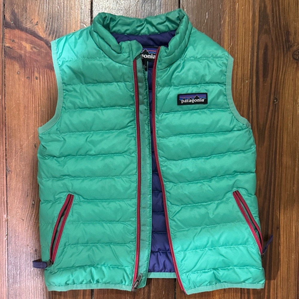 Patagonia Vibrant Green Quilted Vest